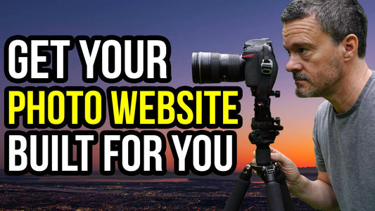Get your photo website built for you for half price