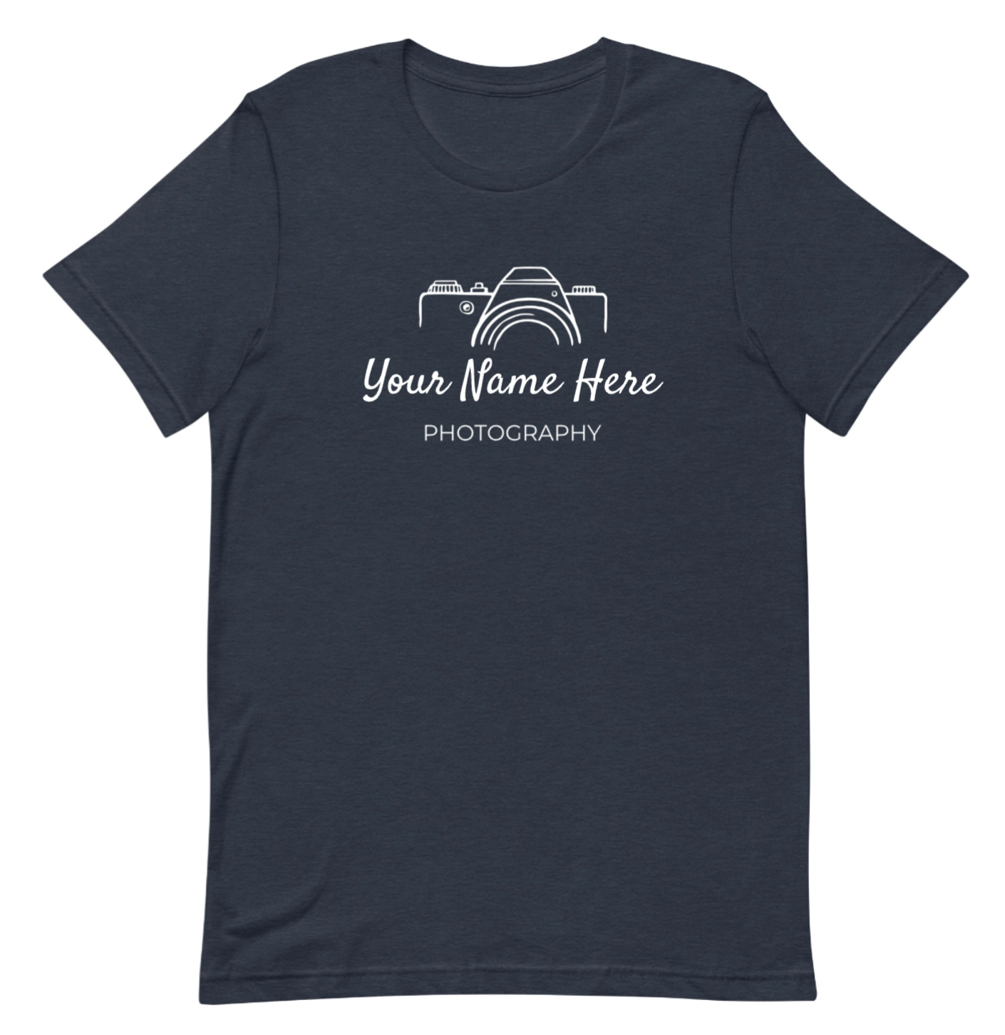 Custom 'Your Name' Photography t-shirt (NEEDS DESCRIPTION)