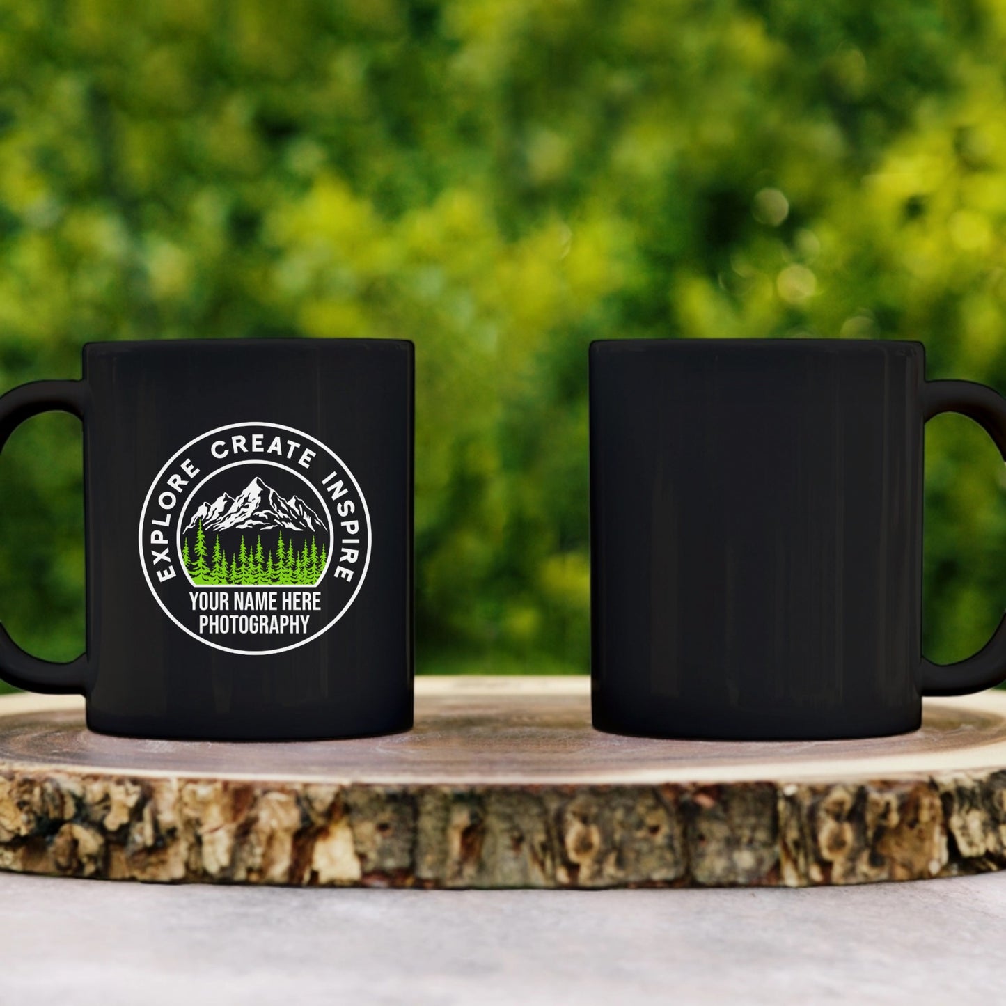 Custom Explore Create Inspire Mug